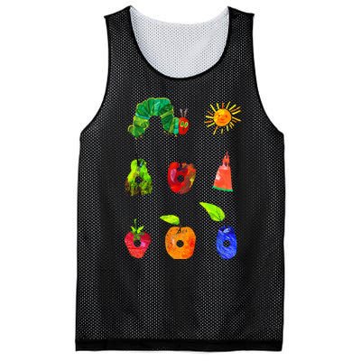 Hungry Caterpillar Funny Book Lover Vintage Mesh Reversible Basketball Jersey Tank