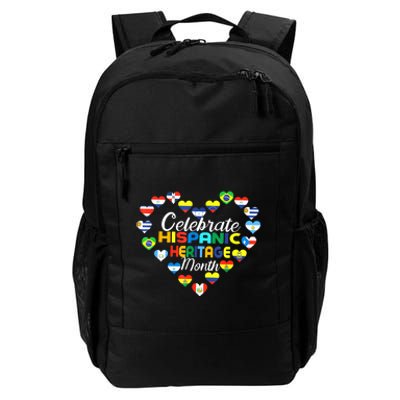 Hispanic Countries Flags Celebrate Hispanic Heritage Month Daily Commute Backpack