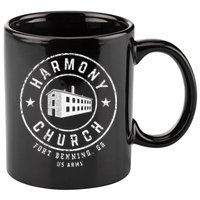 Harmony Church Fort Benning GA 11oz C Handle Ceramic Mug