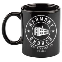 Harmony Church Fort Benning GA 11oz C Handle Ceramic Mug