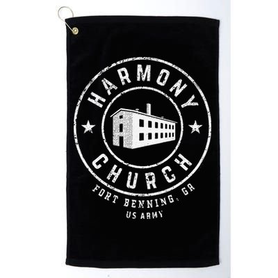 Harmony Church Fort Benning GA Golf Towel