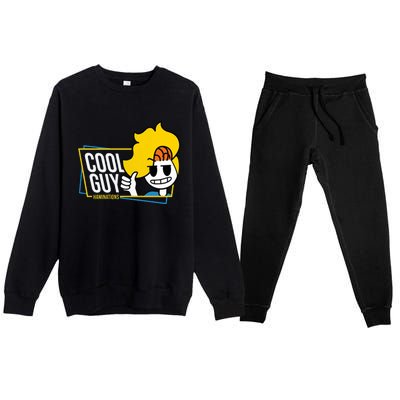 Haminations Cool Guy Premium Crewneck Sweatsuit Set