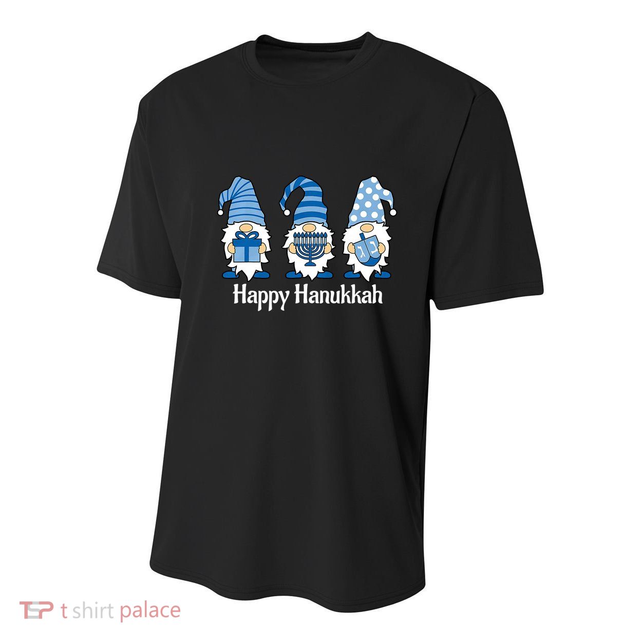 Happy Chrismukkah Gnomies Funny Hanukkah And Christmas Youth Performance Sprint T-Shirt