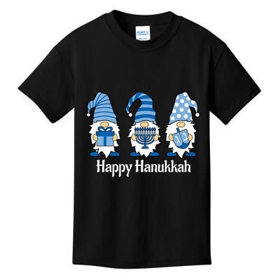 Happy Chrismukkah Gnomies Funny Hanukkah And Christmas Kids T-Shirt