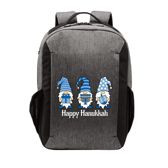 Happy Chrismukkah Gnomies Funny Hanukkah And Christmas Vector Backpack