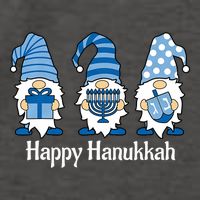 Happy Chrismukkah Gnomies Funny Hanukkah And Christmas Vector Backpack