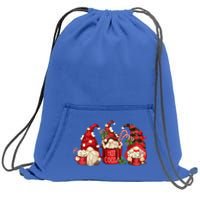 Hot Cocoa Gnomes Hot Chocolate Watch Christmas Movies Gift Sweatshirt Cinch Pack Bag