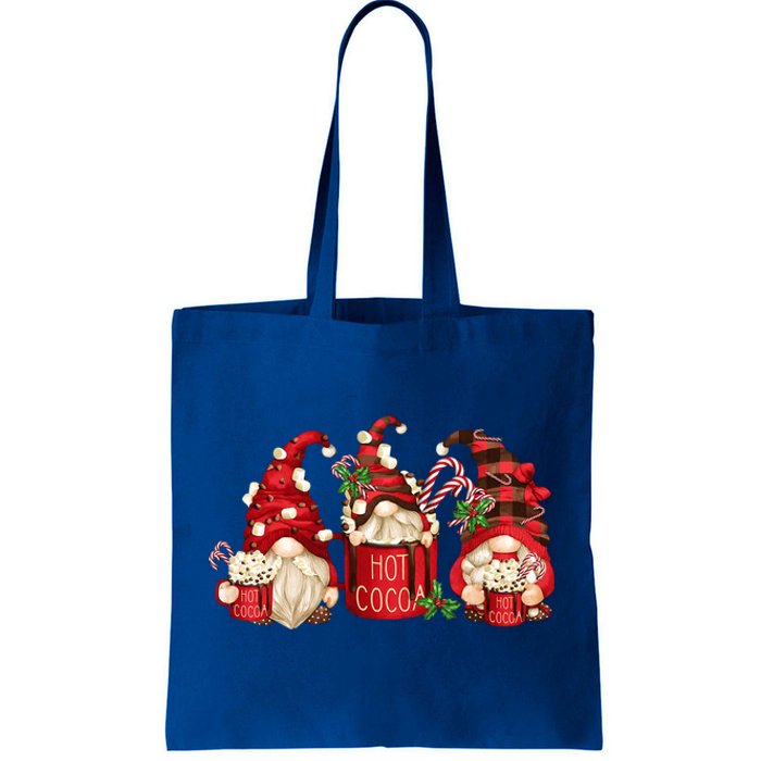 Hot Cocoa Gnomes Hot Chocolate Watch Christmas Movies Gift Tote Bag