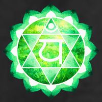 Heart Chakra Green Watercolor Lotus Mandala Yoga OM Hat
