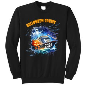 Halloween Cruise Ghost 2024 Matching Family Boo Cruise Squad Sweatshirt