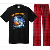 Halloween Cruise Ghost 2024 Matching Family Boo Cruise Squad Pajama Set