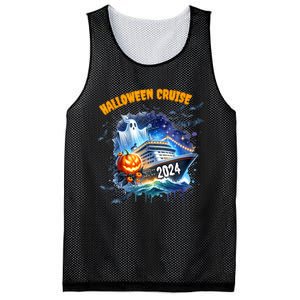 Halloween Cruise Ghost 2024 Matching Family Boo Cruise Squad Mesh Reversible Basketball Jersey Tank