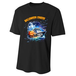 Halloween Cruise Ghost 2024 Matching Family Boo Cruise Squad Performance Sprint T-Shirt