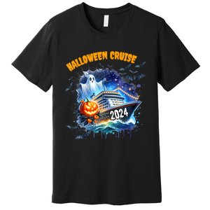 Halloween Cruise Ghost 2024 Matching Family Boo Cruise Squad Premium T-Shirt