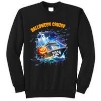 Halloween Cruise Ghost 2024 Matching Family Boo Cruise Squad Tall Sweatshirt