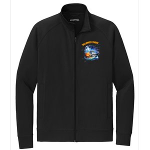 Halloween Cruise Ghost 2024 Matching Family Boo Cruise Squad Stretch Full-Zip Cadet Jacket