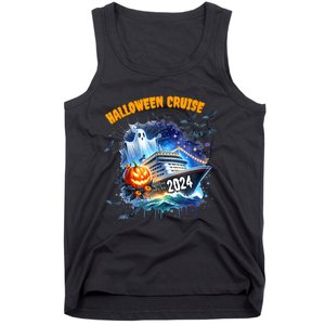 Halloween Cruise Ghost 2024 Matching Family Boo Cruise Squad Tank Top