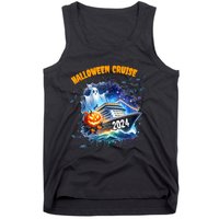 Halloween Cruise Ghost 2024 Matching Family Boo Cruise Squad Tank Top