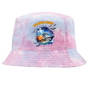 Halloween Cruise Ghost 2024 Matching Family Boo Cruise Squad Tie-Dyed Bucket Hat