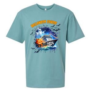 Halloween Cruise Ghost 2024 Matching Family Boo Cruise Squad Sueded Cloud Jersey T-Shirt