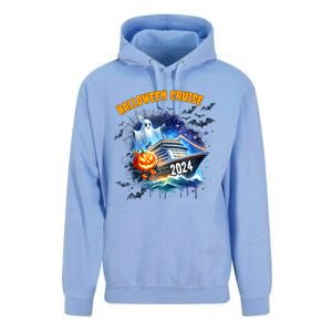 Halloween Cruise Ghost 2024 Matching Family Boo Cruise Squad Unisex Surf Hoodie