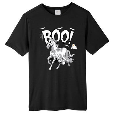 Horse Cosplay Ghost Boo Horse Ghost Halloween Tall Fusion ChromaSoft Performance T-Shirt