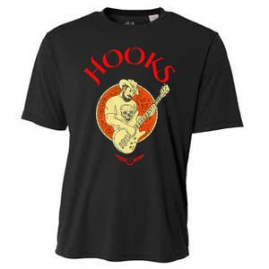 Hooks Cow & Guitar Cooling Performance Crew T-Shirt