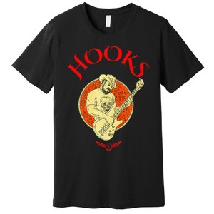 Hooks Cow & Guitar Premium T-Shirt