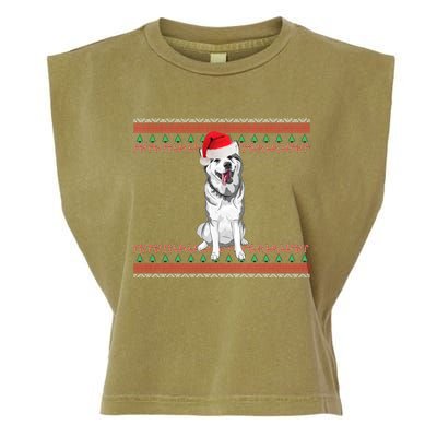 Husky Christmas Gift Garment-Dyed Women's Muscle Tee