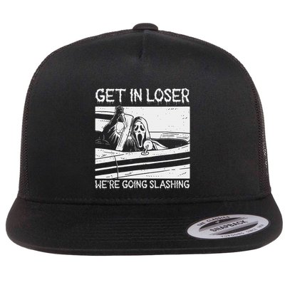 Horror Characters Get In Loser Were Going Slashing Flatbill Hat