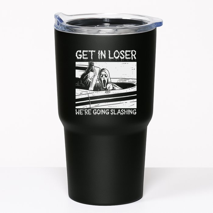 Horror Characters Get In Loser Were Going Slashing Tumbler