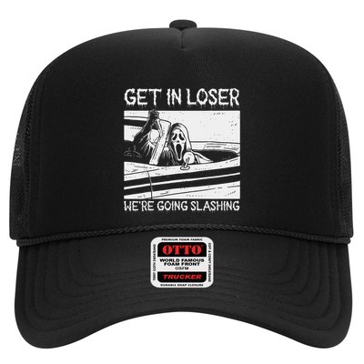 Horror Characters Get In Loser Were Going Slashing Trucker Hat