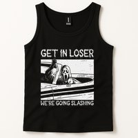 Horror Characters Get In Loser Were Going Slashing Tank Top
