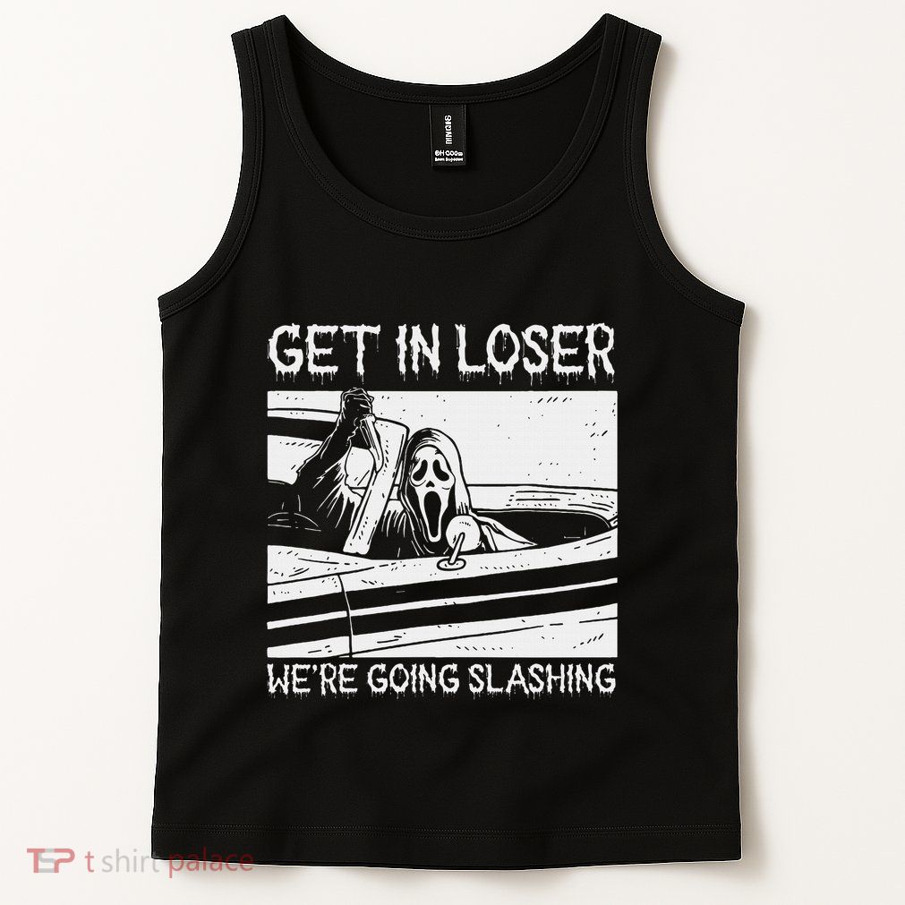 Horror Characters Get In Loser Were Going Slashing Tank Top