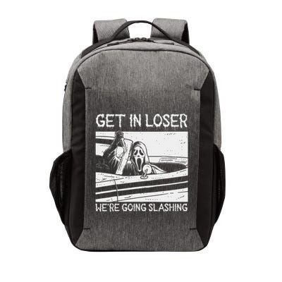 Horror Characters Get In Loser Were Going Slashing Vector Backpack