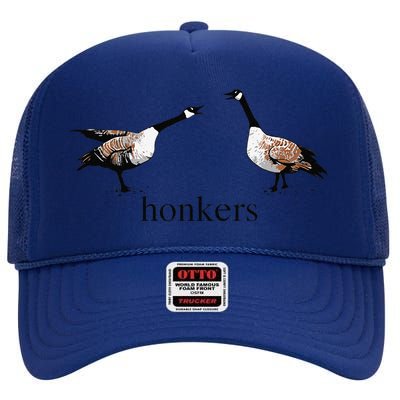 Honkers Cute Gift High Crown Mesh Back Trucker Hat