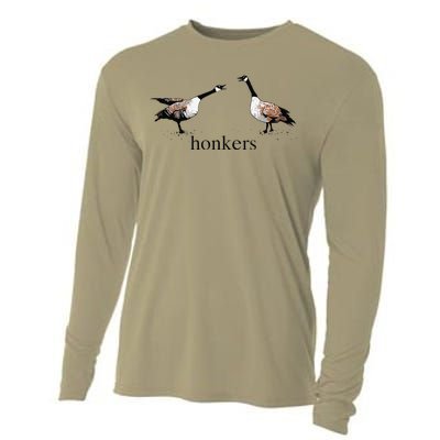 Honkers Cute Gift Cooling Performance Long Sleeve Crew