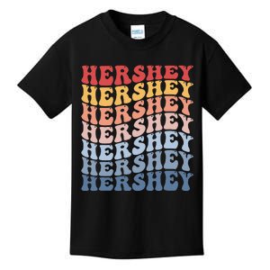 Hershey City Groovy Retro Kids T-Shirt