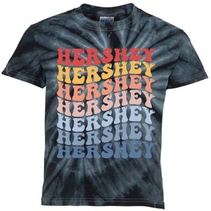 Hershey City Groovy Retro Kids Tie-Dye T-Shirt