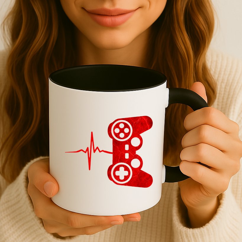 Heartbeat Controller Gamer Mug