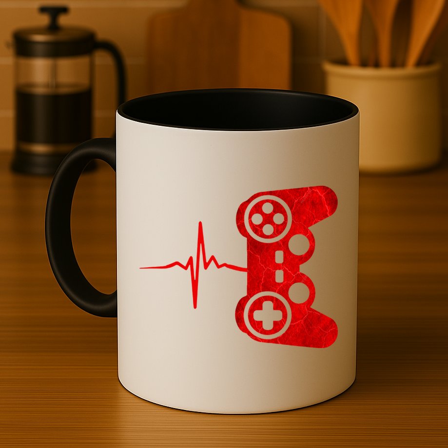 Heartbeat Controller Gamer Mug