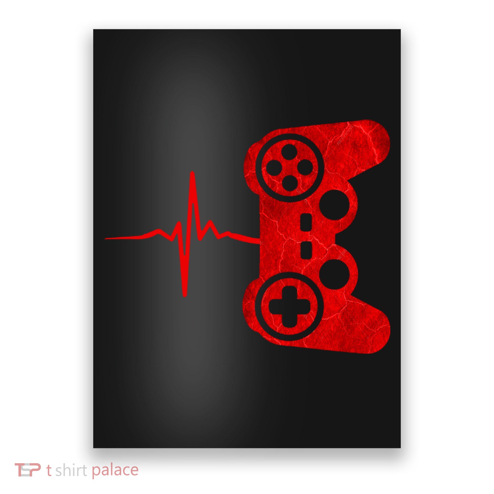 Heartbeat Controller Gamer Poster
