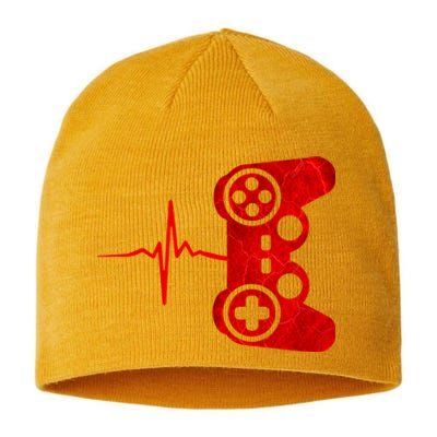 Heartbeat Controller Gamer Sustainable Beanie