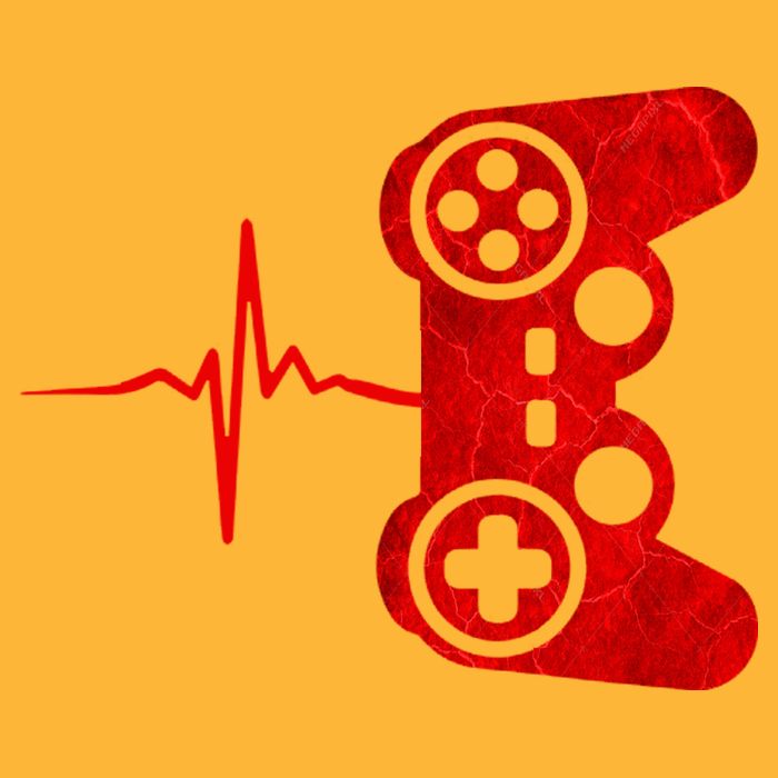 Heartbeat Controller Gamer Short Acrylic Beanie