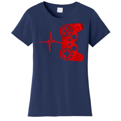 Heartbeat Controller Gamer Women's T-Shirt