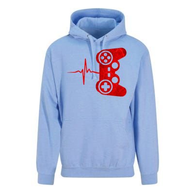 Heartbeat Controller Gamer Unisex Surf Hoodie