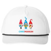 Happy Chrismukkah Gnomes Christmas Hanukkah Jewish Holiday Snapback Five-Panel Rope Hat