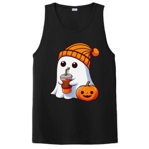 Halloween Costume Ghost Drinking Pumpkin Gift PosiCharge Competitor Tank