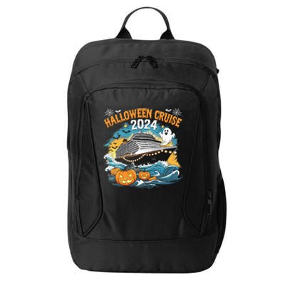 Halloween Cruise Ghost 2024 Matching Family Boo Cruise Squad City Backpack