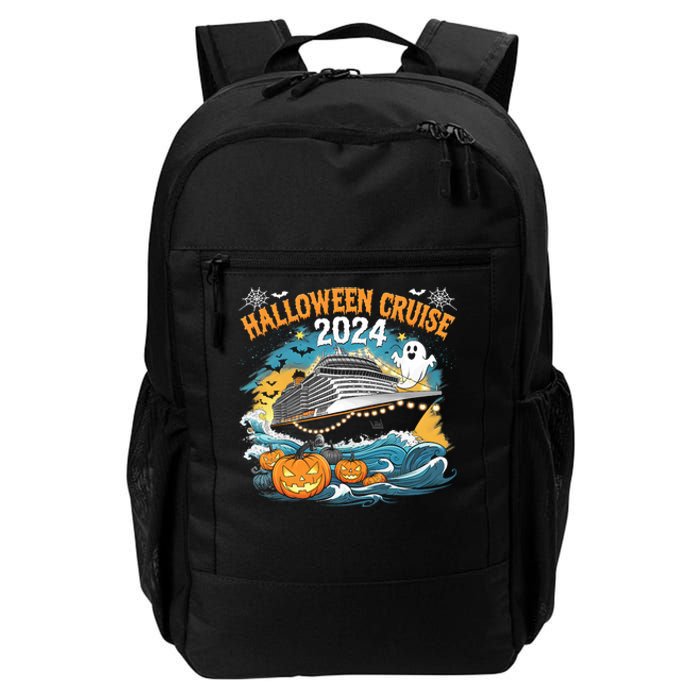 Halloween Cruise Ghost 2024 Matching Family Boo Cruise Squad Daily Commute Backpack